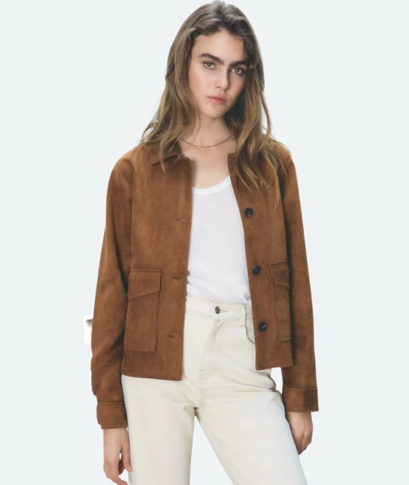 Blouson cropped Jacket   T1002