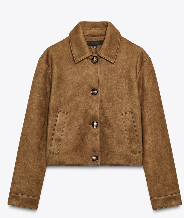 Blouson cropped Jacket   T1002